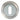 M Marcus - Eurospec - Steelworx Escutcheon  - Concealed Fix - 52mm dia. - Lock - Single; #finish_bright/satin-stainless-steel