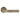 M Marcus - Eurospec - Crown Door Handles on Rose - Pair; #finish_antique-brass