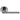 M Marcus - Serozzetta - Uno Door Handles on Rose - Pair; #finish_polished-chrome
