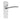 M Marcus - Serozzetta - Cuatro Door Handles on Backplate - Latch - Pair; #finish_satin-chrome