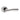 M Marcus - Serozzetta - Cinco Door Handles on Rose - Pair; #finish_polished-chrome