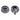 M Marcus - Serozzetta - Oval Turn & Release - 50mm dia.; #finish_black-nickel