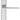 M Marcus - Serozzetta - Zone Door Handles on Backplate - Latch - Pair; #finish_satin-chrome