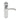 M Marcus - Serozzetta - Serozetta Door Handles on Backplate - Latch - Pair; #finish_satin-chrome