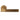 M Marcus - Serozzetta - Imagine Lines Door Handles on Rose - Pair; #finish_antique-brass