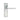 M Marcus - Serozzetta - Equi Door Handles on Backplate - Latch - Pair; #finish_satin-chrome