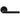 M Marcus - Serozzetta - Dieci Door Handles on Rose - Pair; #finish_matt-black