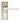 M Marcus - Serozzetta - Dieci Door Handles on Backplate - Lock - Pair; #finish_satin-nickel