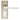 M Marcus - Serozzetta - Dieci Door Handles on Backplate - Euro Lock - Pair; #finish_satin-nickel