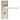 M Marcus - Serozzetta - Dieci Door Handles on Backplate - Bathroom - Pair; #finish_satin-nickel
