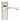 M Marcus - Serozzetta - Venti Door Handles on Backplate - Latch - Pair; #finish_polished-nickel