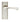 M Marcus - Serozzetta - Venti Door Handles on Backplate - Latch - Pair; #finish_satin-nickel