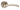M Marcus - Serozzetta - Trenta Door Handles on Rose - Pair; #finish_satin-nickel