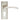 M Marcus - Serozzetta - Trenta Door Handles on Backplate - Euro Lock - Pair; #finish_satin-nickel