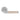 M Marcus - Serozzetta - Quaranta Door Handles on Rose - Pair; #finish_polished-chrome