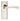 M Marcus - Serozzetta - Cinquanta Door Handles on Backplate - Latch - Pair; #finish_polished-nickel