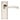 M Marcus - Serozzetta - Cinquanta Door Handles on Backplate - Latch - Pair; #finish_polished-nickel