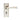 M Marcus - Serozzetta - Cinquanta Door Handles on Backplate - Bathroom - Pair; #finish_satin-nickel