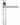 M Marcus - Serozzetta - Rosa Narrow Plate Multi-Point Door Handles - 92mm CTC - Pair; #finish_polished-chrome