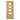 Deanta - Deanta - Seville Internal Door - Slanted Centre Glazed 4L; #finish_pre-finished-oak