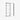 Deanta - Deanta - Single Pocket Door Kit with Flush Pull Handles - 100mm Depth - For 78 x 27 inch Doors; #finish_white-&-satin-chrome