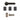 Deanta - Deanta - Sparta Complete Door Pack - Latch Door - 4" Hinges; #finish_matt-black