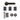 Deanta - Deanta - Sparta Complete Door Pack - Standard UK Lock - 4" Hinges; #finish_matt-black