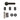 Deanta - Deanta - Sparta Complete Door Pack - Standard UK Lock - 4" Hinges; #finish_matt-black