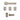 Deanta - Deanta - Sparta Complete Door Pack - Latch Door - 3" Hinges; #finish_satin-nickel