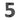 M Marcus - Tudor - Tudor Black Iron Numerals - 3" - 5; #finish_black-antique