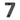 M Marcus - Tudor - Tudor Black Iron Numerals - 3" - 7; #finish_black-antique