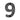 M Marcus - Tudor - Tudor Black Iron Numerals - 3" - 9; #finish_black-antique