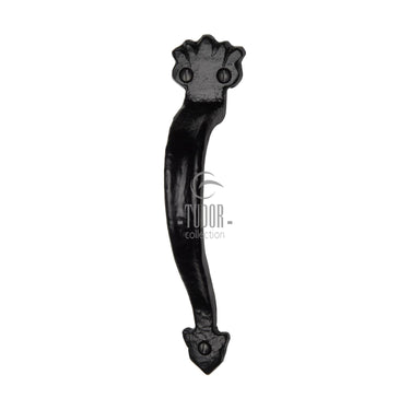 M Marcus - Tudor - Tudor Door Pull Handle - 6"; #finish_black-antique