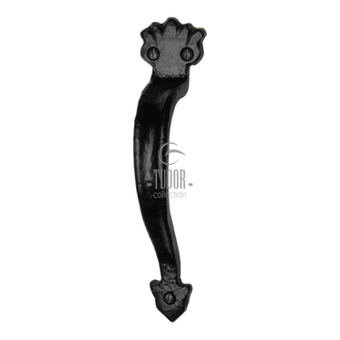 M Marcus - Tudor - Tudor Door Pull Handle - 7"; #finish_black-antique
