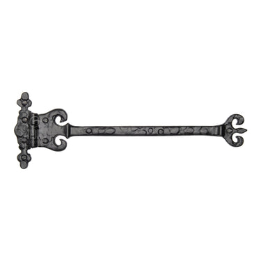 M Marcus - Tudor - Tudor Ornate Coronate Hinge; #finish_black-antique