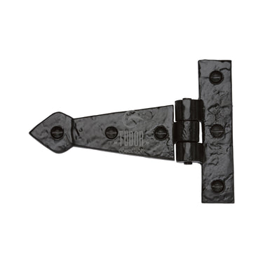 M Marcus - Tudor - Tudor Black Iron Hinge - 128mm CTC; #finish_black-antique