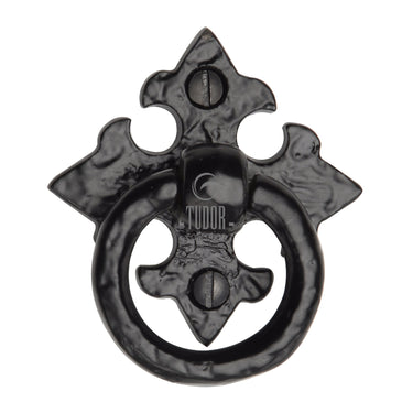 M Marcus - Tudor - Tudor Cabinet Ring Pull; #finish_black-antique