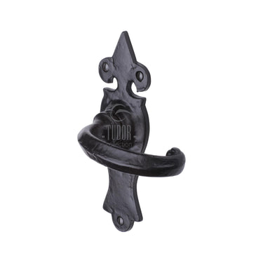 M Marcus - Tudor - Tudor Door Handles - Wroxeter - Latch - Pair; #finish_black-antique