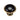 M Marcus - M.Marcus Architectural Hardware - Black Domed Cabinet Knob - 35mm; #finish_distressed-brass