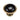M Marcus - M.Marcus Architectural Hardware - Black Domed Cabinet Knob - 40mm; #finish_distressed-brass