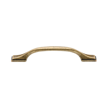 M Marcus - M.Marcus Architectural Hardware - Luca Cabinet Pull  - Bar - 128mm CTC; #finish_distressed-brass