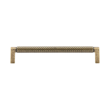 M Marcus - M.Marcus Architectural Hardware - Paxton Cabinet Pull - Bar - 160mm CTC; #finish_distressed-brass
