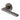 M Marcus - Heritage Brass - Trident Door Handles on Round Rose; #finish_matt-bronze