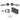 M Marcus - Carlisle Brass - Sintra Door Handles on Rose - Door Pack - Latch; #finish_anthracite