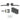 M Marcus - Carlisle Brass - Tavira Door Handles on Rose - Door Pack - Latch; #finish_anthracite
