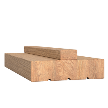 LPD Doors - Unfinished Oak Door Lining with Loose Stop, showcasing a natural wood finish.; #finish_unfinished-oak