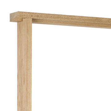 LPD Doors - Internal Door Accessory in unfinished oak with grooves for intumescent strips.; #finish_unfinished-oak
