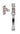 M Marcus - Carlisle Brass - Victorian Casement Fastener - Locking; #finish_satin-nickel