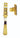 M Marcus - Carlisle Brass - Victorian Casement Fastener - Non-Locking; #finish_polished-brass