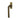 M Marcus - Heritage Brass - Lockable Espagnolette - Left Hand; #finish_antique-brass